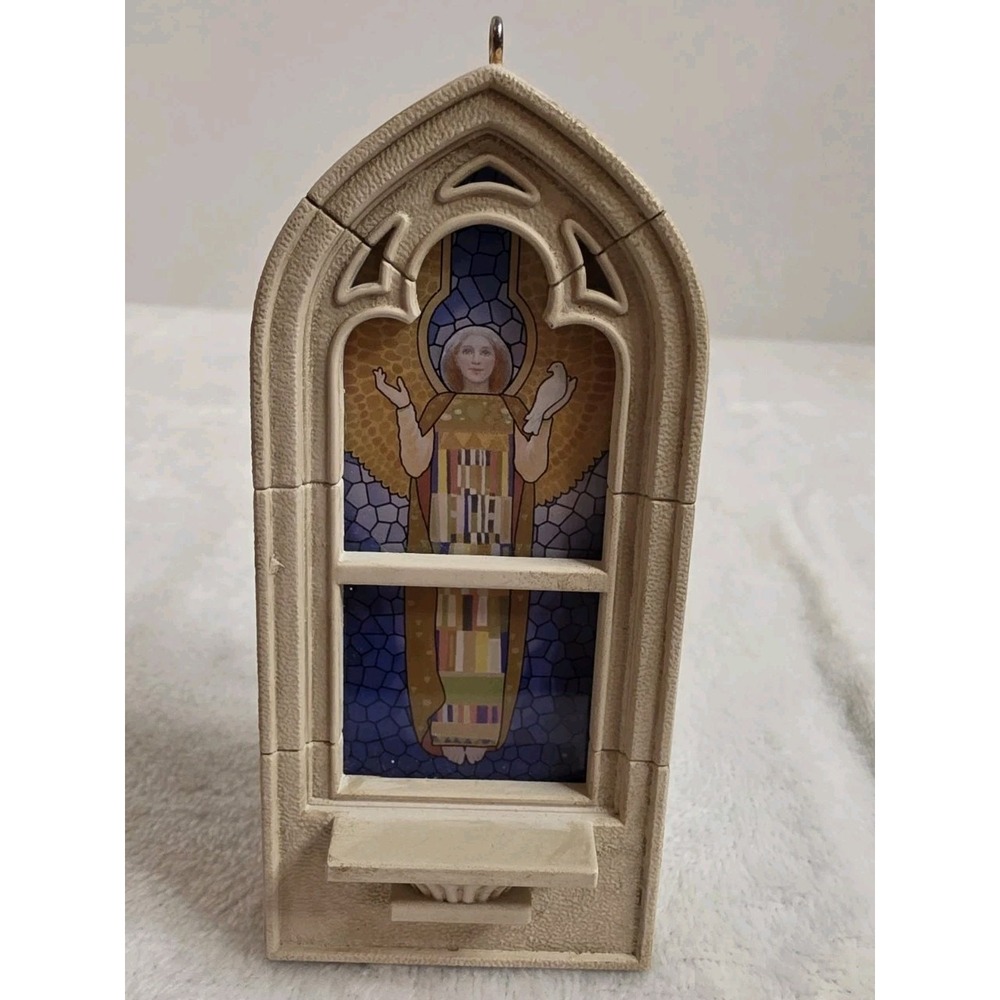 2010 Hallmark Windows Of Faith Glad Tidings Lighting Series Ornament‎